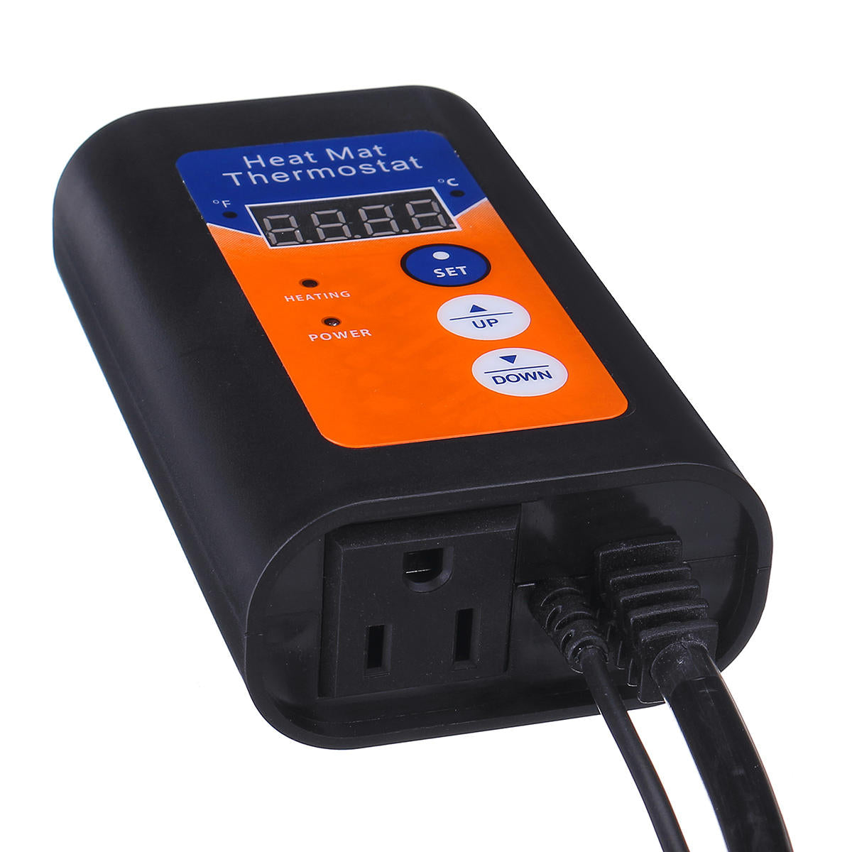 Digital Heat Mat Thermostat Controller for Seed Germination Reptiles and Brewing Breeding Incubation Greenhouse
