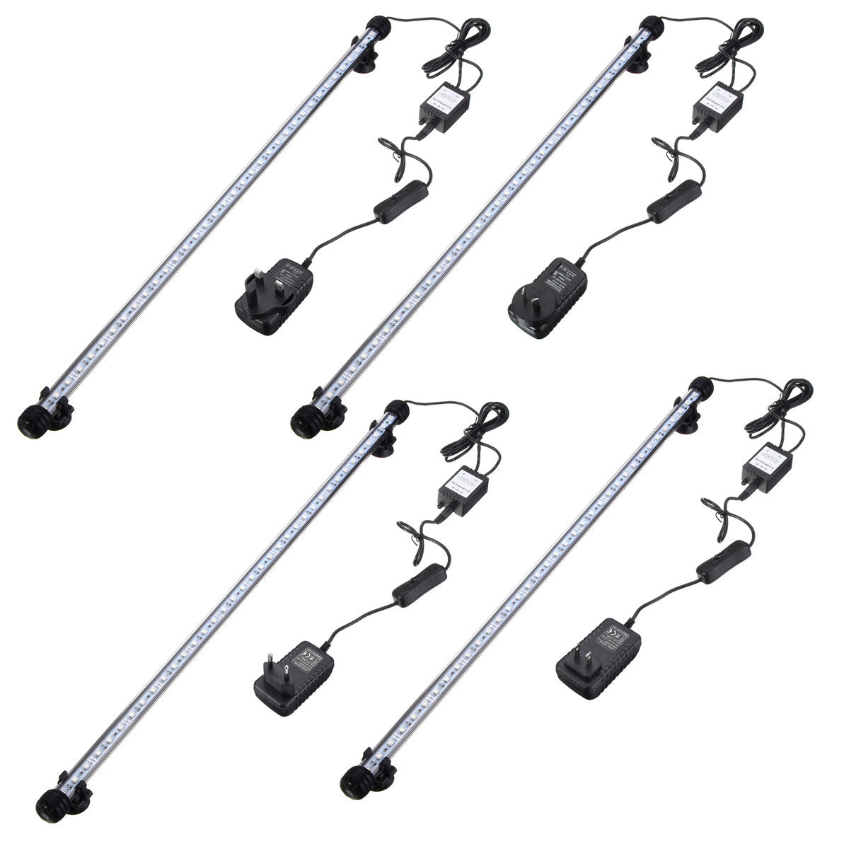 Waterproof 36PCS LED Aquarium Light  RGB 5050 Remote LED Tank Fish Light Submersible Bar Lamp Lantern