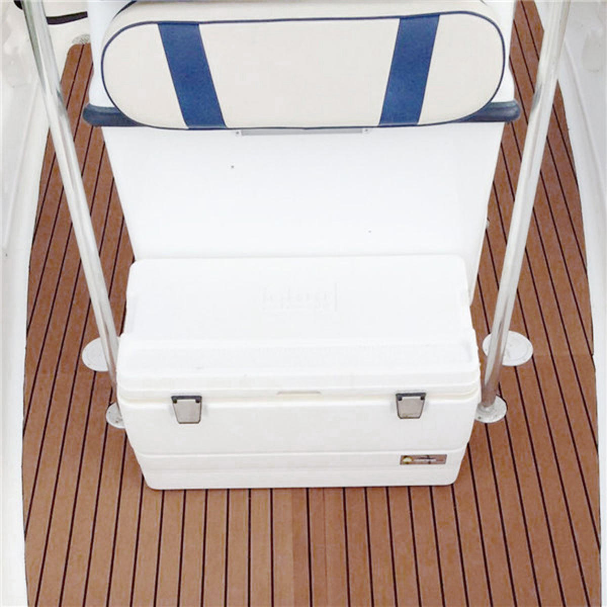 2400x450x6mm EVA Foam Faux Teak Marine Boat Teak Decking Yacht Sheet Flooring Pad