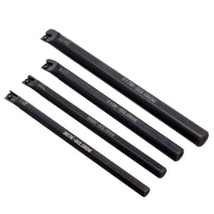 4pcs S07K/S08K/S10K/S12M-SCLCR06 CNC Lathe Boring Bar Turning Tool Holder with 4pcs T8 Wrenches