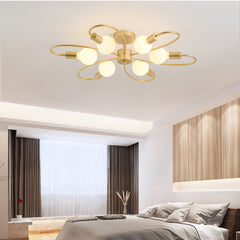 Modern Minimalist Chandeliers New Led Ceiling Lamp Creative Smart Bedroom Room Lamp