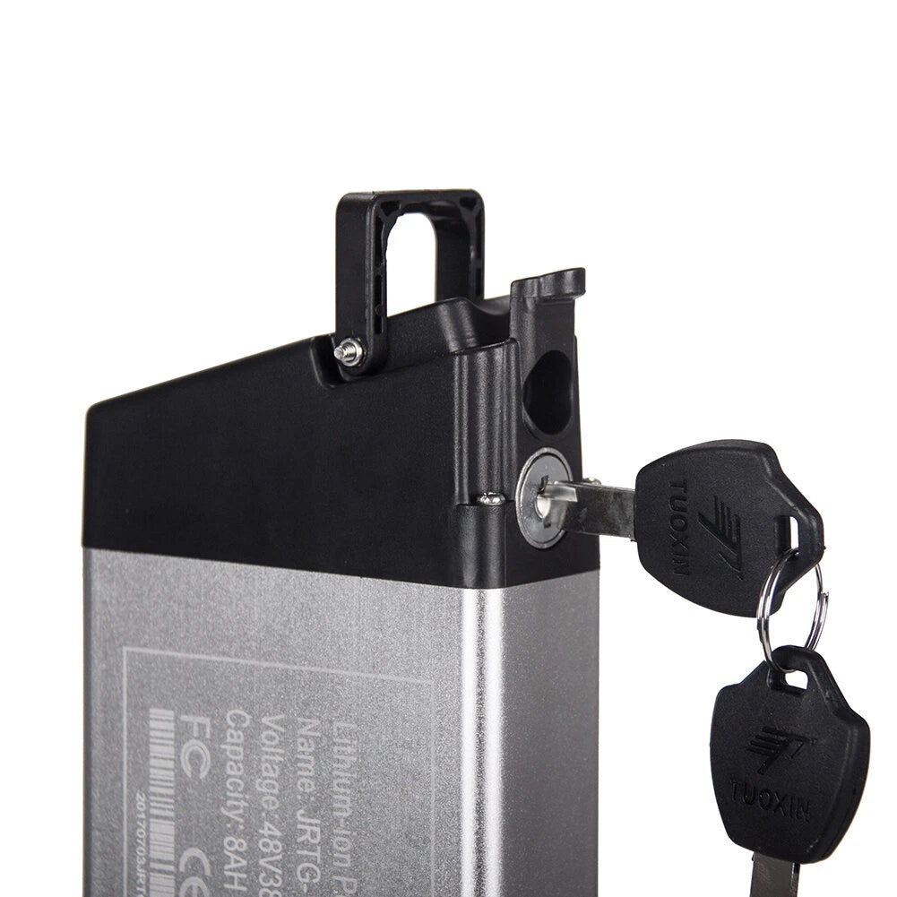 Original 48V 8Ah 250W Battery Electric Bike Battery Lithium Battery With Charger Compatible With RT-730