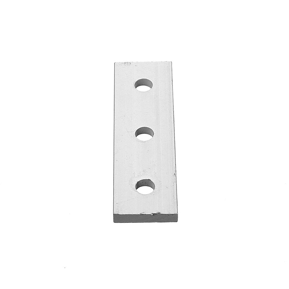Aluminum Alloy 3 Hole Joining Strip Plate for CNC Router 2020 V-Slot T-Slot Aluminum Extrusions Profiles