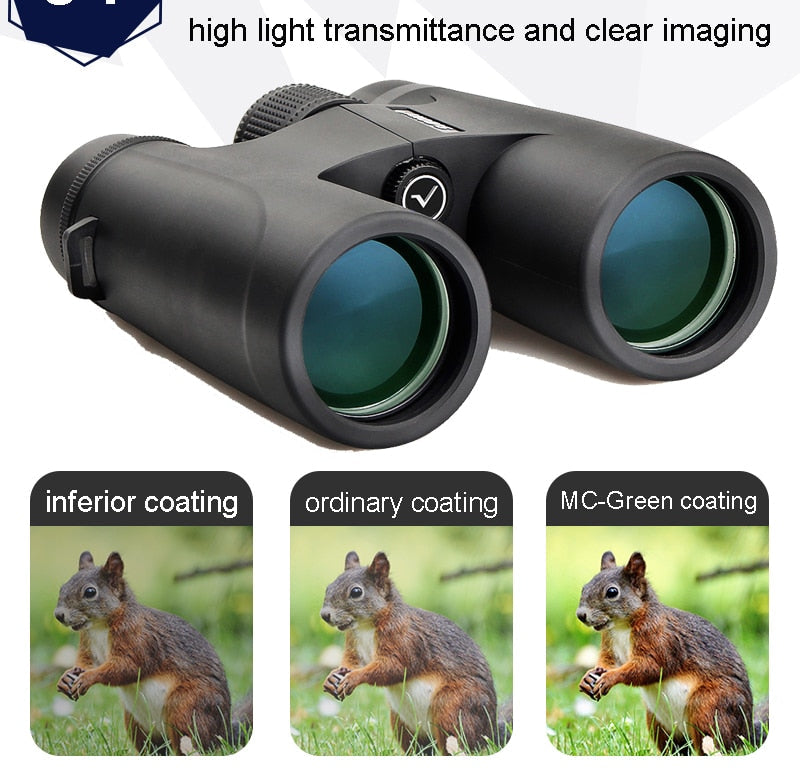 Binoculars 10X42/8X32 Telescope Powerful Professional HD Long Range camping equipment For Traving Suvival