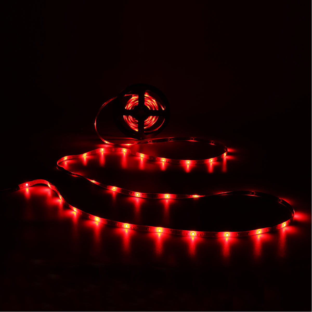 DC12V 5m 24W Watertight Alexa Smart Home WIFI Controller APP Control LED Strip Light Christmas Decorations Clearance Christmas Lights