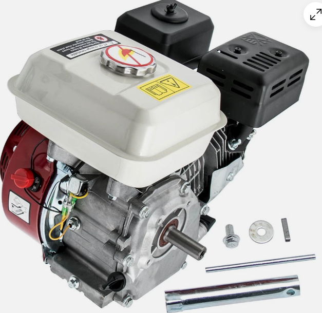 High Performance 4 Stroke Air Cooled Engine 215cc with Assembly Tools and Manual Perfect for Custom Builds