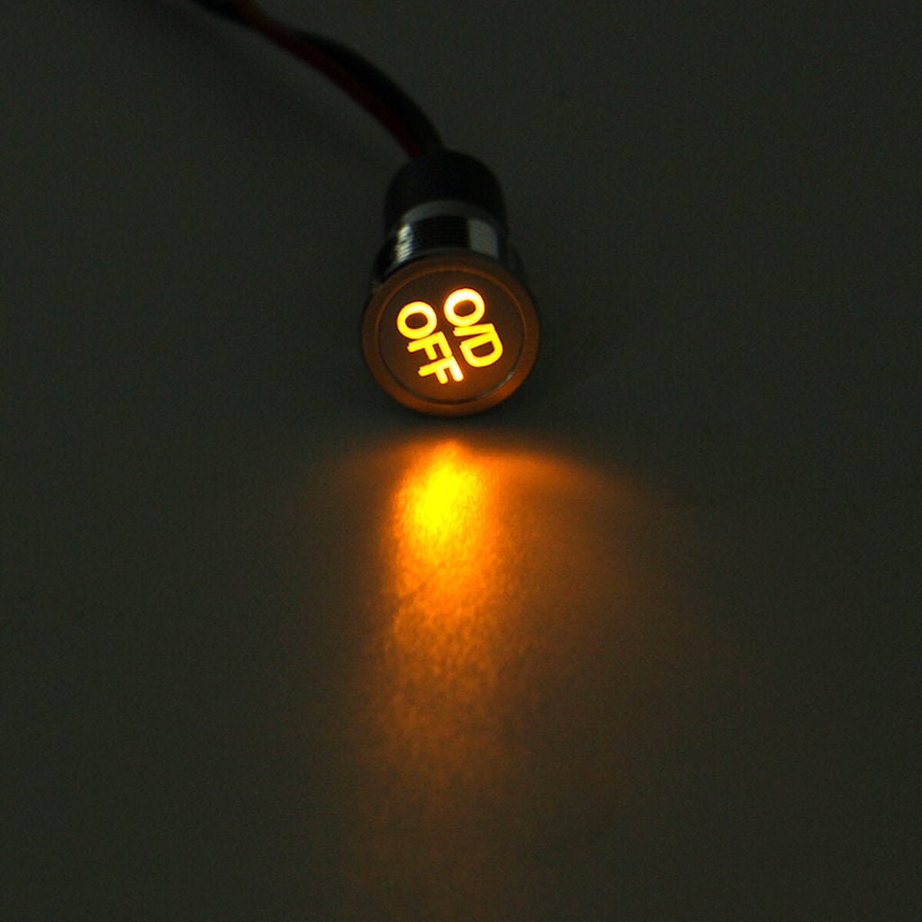 12V 16mm LED Dash Panel Warning Pilot Light Indicator