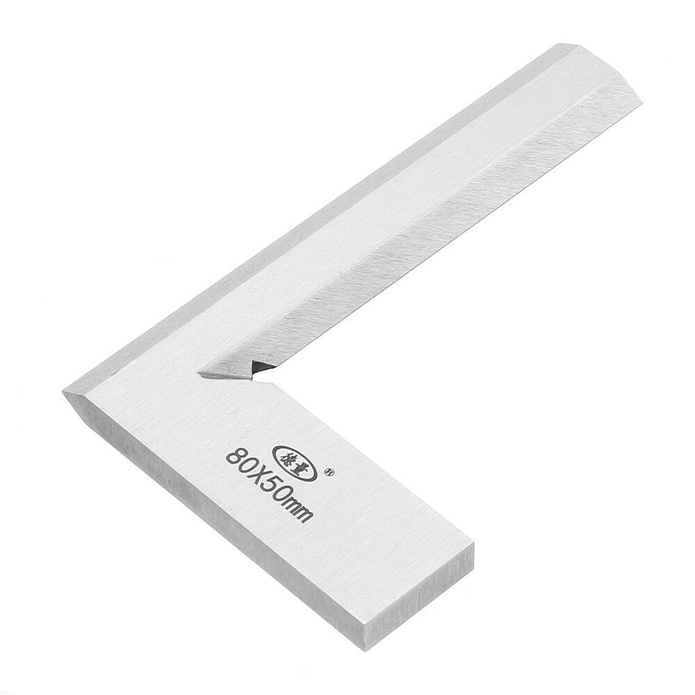 Machinist Precision Edge Square Ruler 90 Right Angle Ruler Engineer Measuring Tool