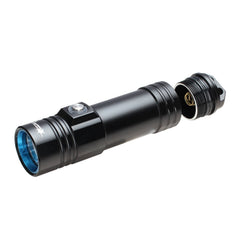 800lm 80 Meters Underwater 332M Long Range Diving LED Flashlight 26650 Waterproof Dive Light LED Torch With Power Display