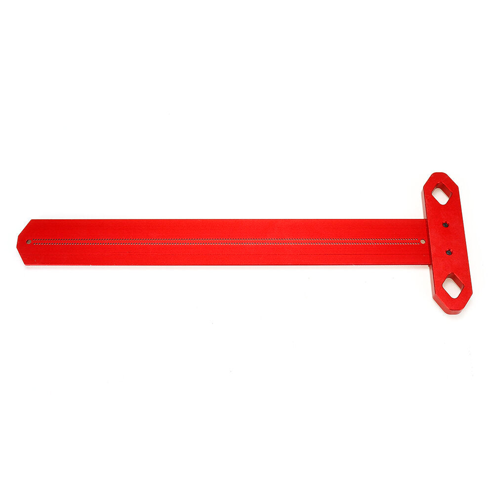 Aluminum Alloy Precision Marking Ruler Woodworking Multifunctional Scale Ruler Hole Ruler