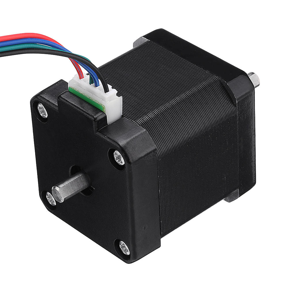 42mm Stepper Motor Dual Shaft 12V 42BYGH47-1704B for CNC Engraving Machine