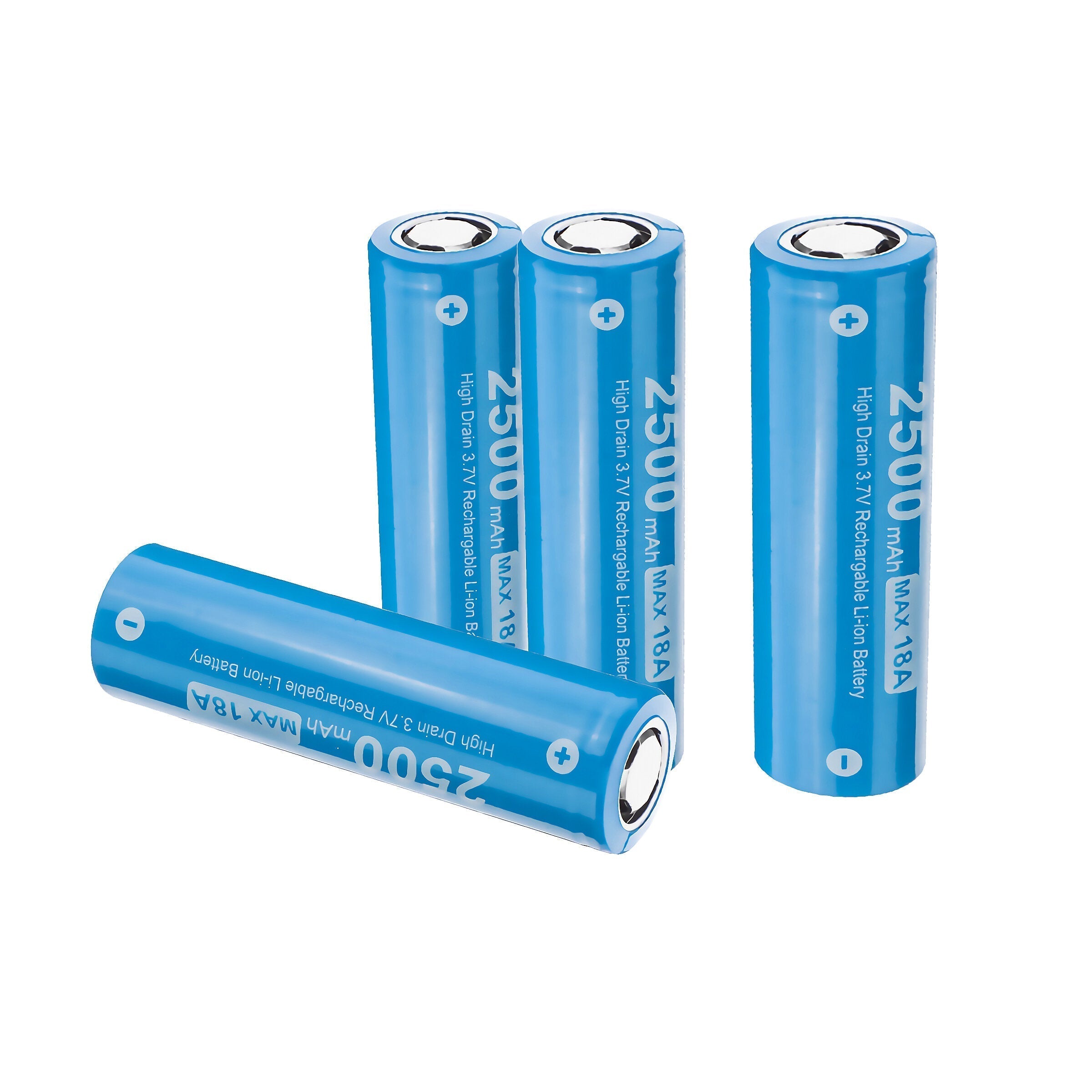 5400LM 1122M Strong LED Flashlight with 4Pcs Astrolux E1825 2500mAh 18A 3.7V 18650 Li-ion Battery