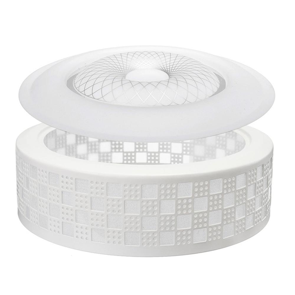 12W 24 LED Bright Round Ceiling Down Light Modern Luxury Flush Acrylic Lamp
