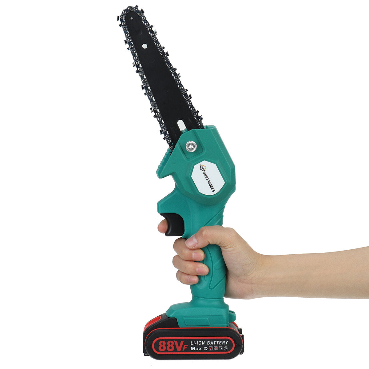 88VF 1200W 6Inch Electric Cordless One-Hand Saw Chain Saw Woodworking Tool Kit
