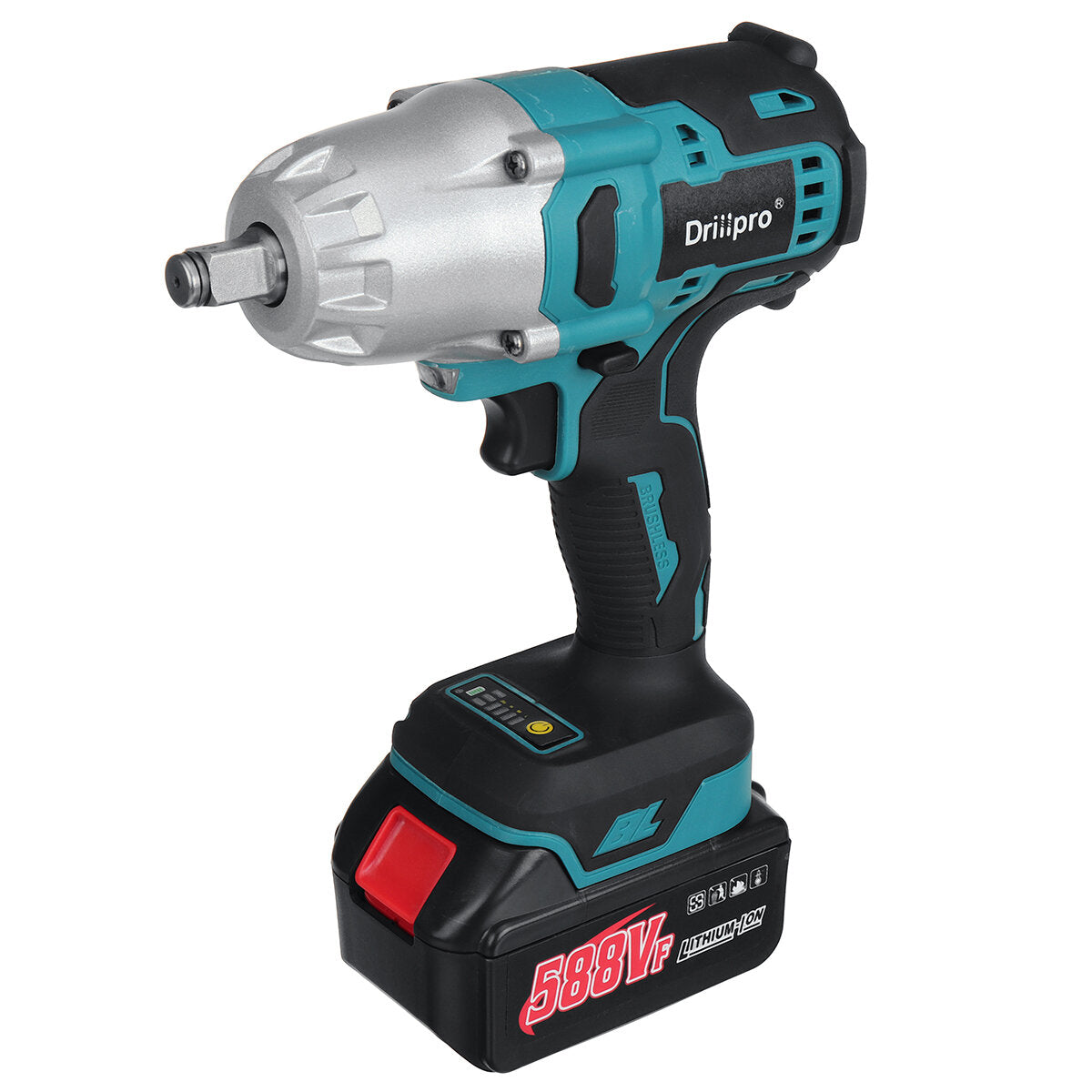 588VF High Torque Brushless Impact Wrench Cordless For Makit 18V Battery – INFMT