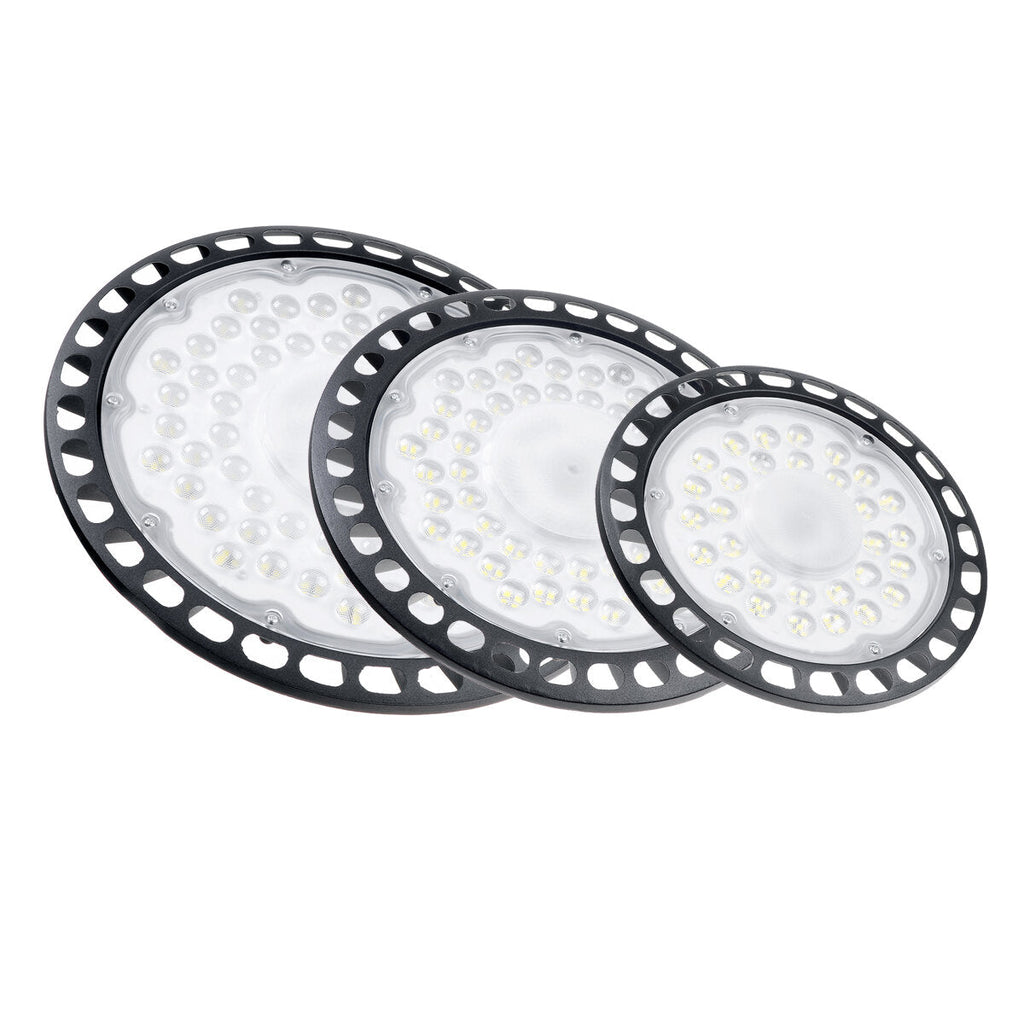 180-260V 100W 150W 200W LED High Bay Light Warehouse LED Shop Light Fixture LED High Bay Luminaire Industrial Highbay Floodlight Hall Lamp