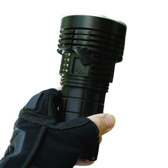 30000LM 1000M Long Range Powerful LED Flashlight Type-C USB Rechargeable 3*21700 High Power Output Strong LED Torch