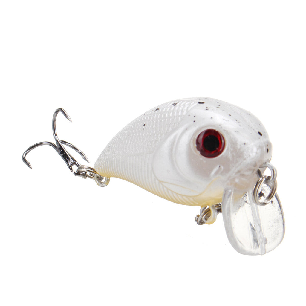 1pc 5cm 8g Wobbler Fat Crankbait Fishing Lure Artificial Bass Hard Bait Fishing Tackle