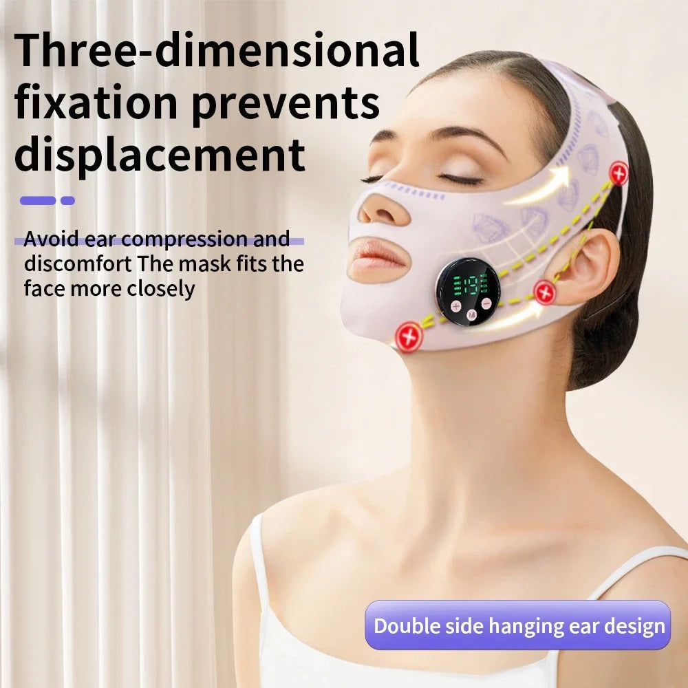 USB Rechargeable EMS Lifting Device - Plastic, One Unit, Effective Facial Treatment