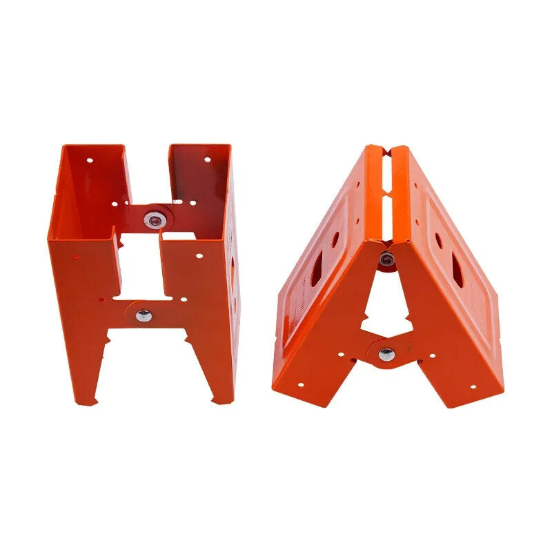Cold-Rolled Steel Support Connection Clips - Adjustable 25° Angle, Anti-Slip Design for Woodworking & Furniture Reinforcement (2 Pack)