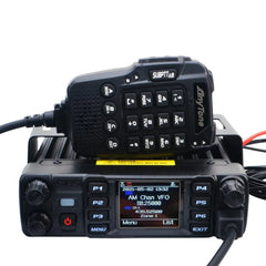 Plus VHF UHF Air Band Receive GPS APRS bluetooth PTT DMR Digital Repeater Function FM Mobile Radio AES256