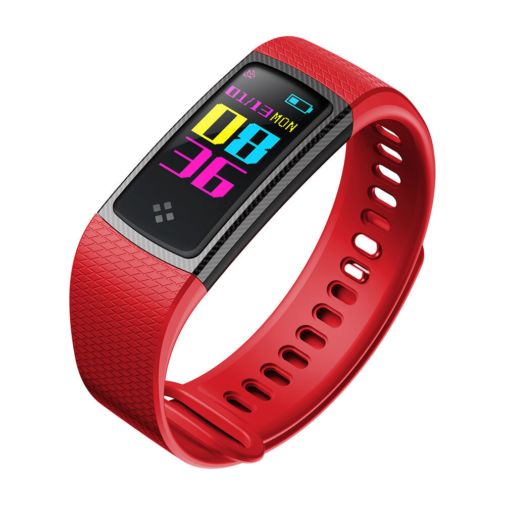 0.96 inch OLED Color Screen Blood Pressure Oxygen Heart Rate Monitor Sport Smart Watch