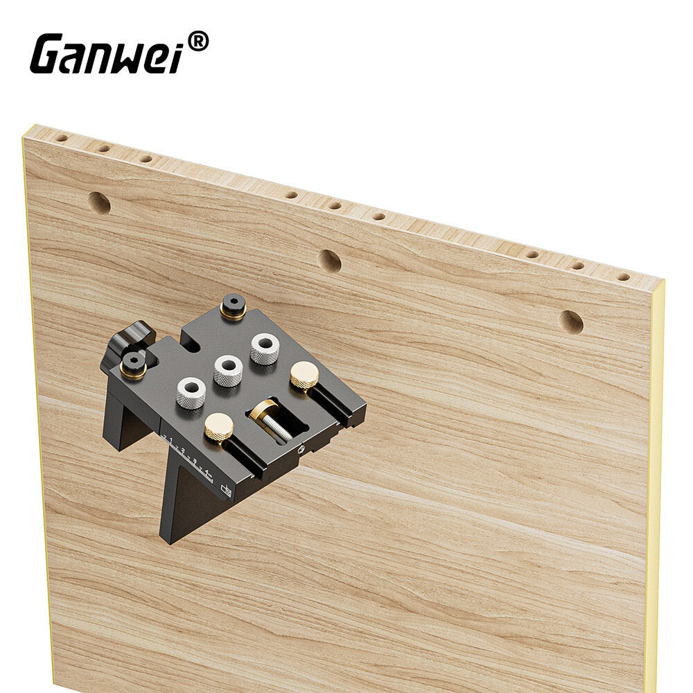 Combined Three-in-One Locator for Woodworking - Durable CNC Tool with Adjustable Vice Jaw (0-55mm)