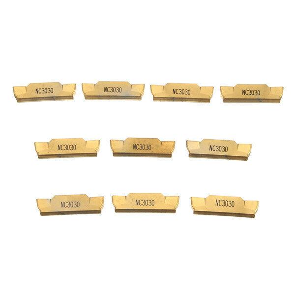 10pcs MGMN500-M NC3030 Inserts CNC Lathe Blade