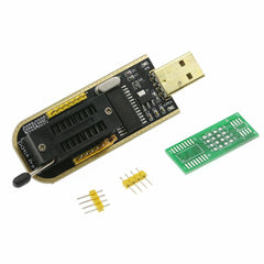 24 25 Series EEPROM Flash BIOS USB Programmer Module + SOIC8 SOP8 Test Clip + 1.8V adapter + SOIC8 adapter DIY KIT