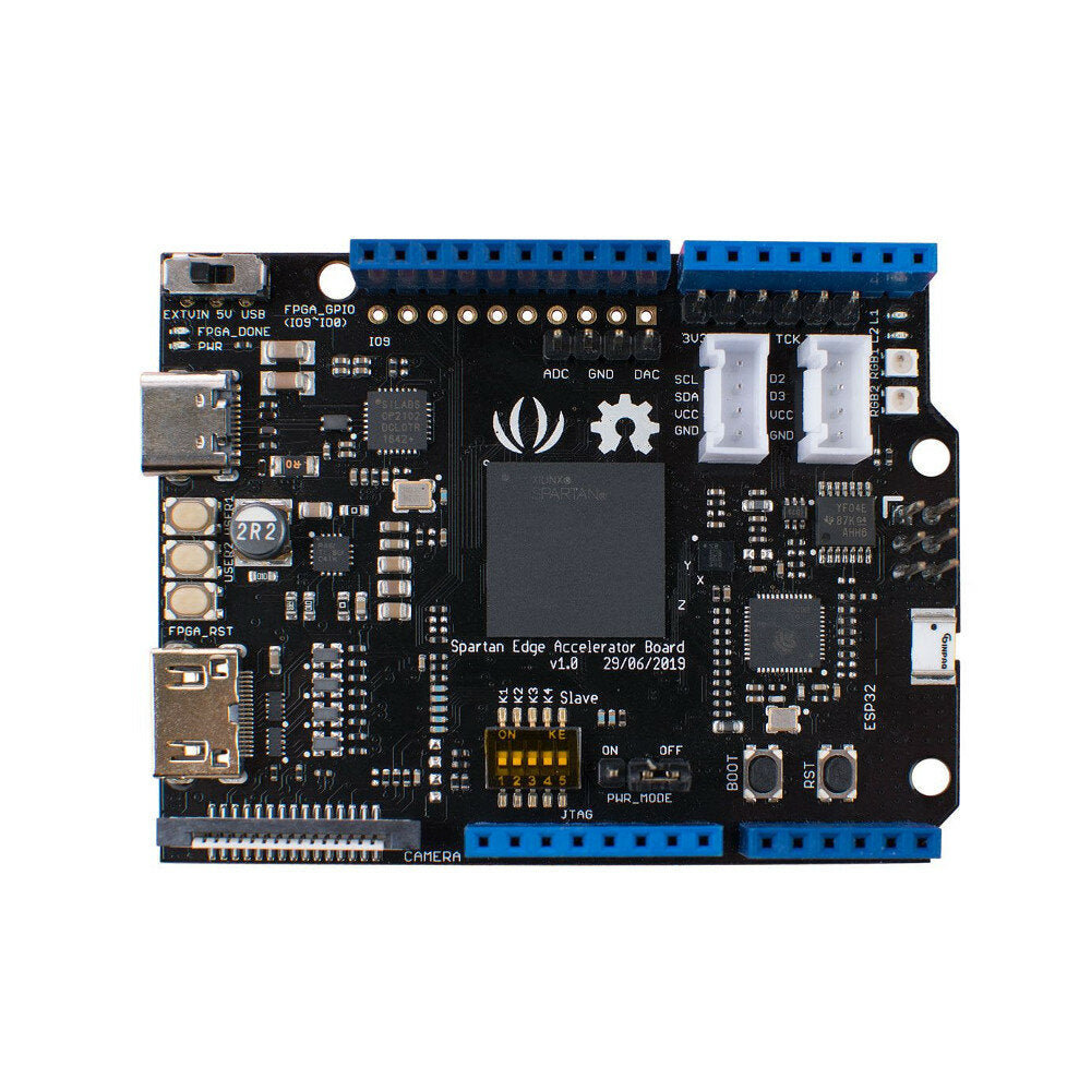 Spartan7 Getting Started Learning FPGA Edge Acceleration Xilinx Development Board WiFi Bluetooth ESP32