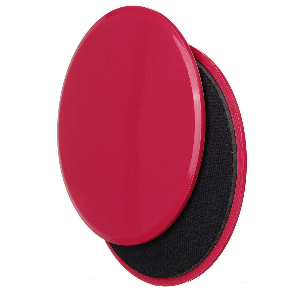 2PCS/Set Fitness Round Gliding Discs Dual Sided Home Gym Fitness Abs Exercise Tools