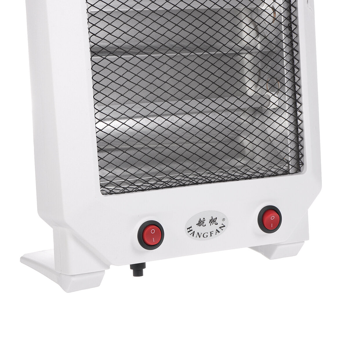600W Portable Quartz Electric Heater - Silent 2-Gear Winter Warmer for Home & Office