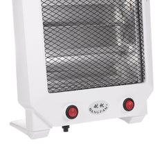 600W Portable Quartz Electric Heater - Silent 2-Gear Winter Warmer for Home & Office