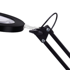 Flexible Desk Magnifier 5X USB LED Magnifying Glass 3 Colors Illuminated Magnifier