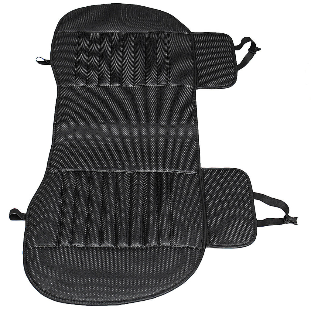 PU Leather Car Rear Seat Covers Universal Seat Protector Seat Cushion Pad Mat 138X49cm