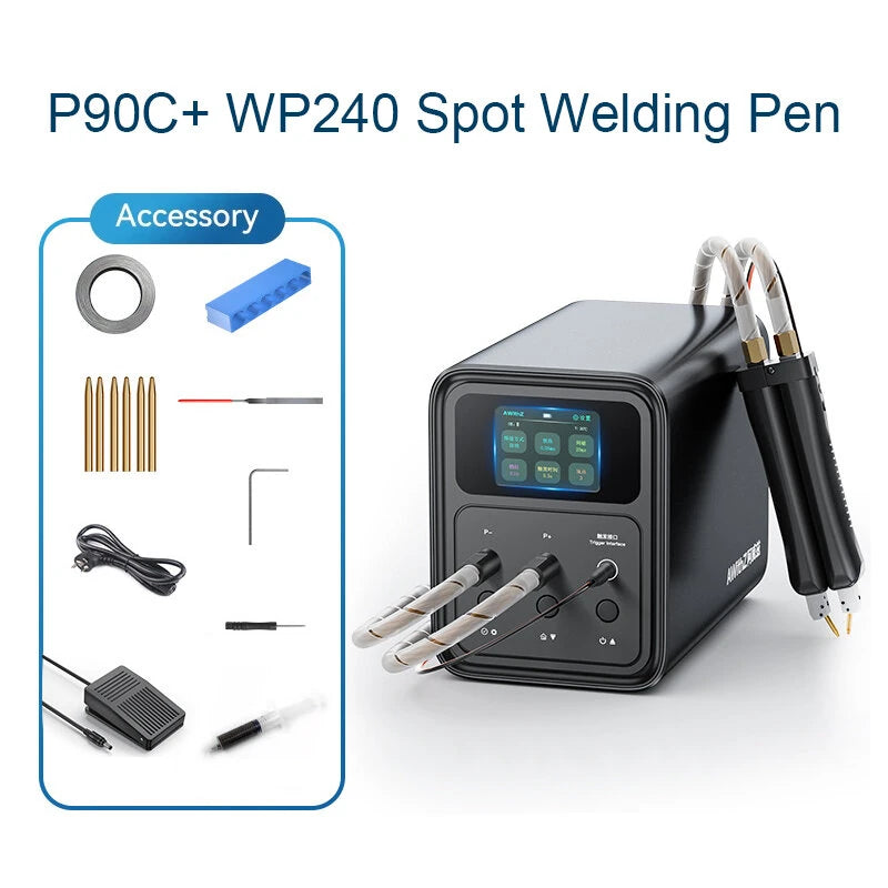 69200W Spot Welder 6590A High current Super Farad Capacitor Spot Welding Machine for DIY 18650 Lithium Battery