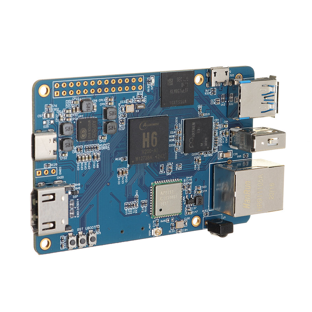 Lctech Pi Allwinner H6 Cortex-35 Linux Android Opensource Maker Development Board