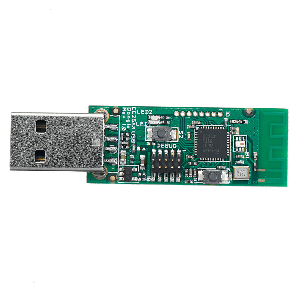 Emulator CC-Debugger USB Programmer CC2540 CC2531 Sniffer with antenna Bluetooth Module Connector Downloader Cable