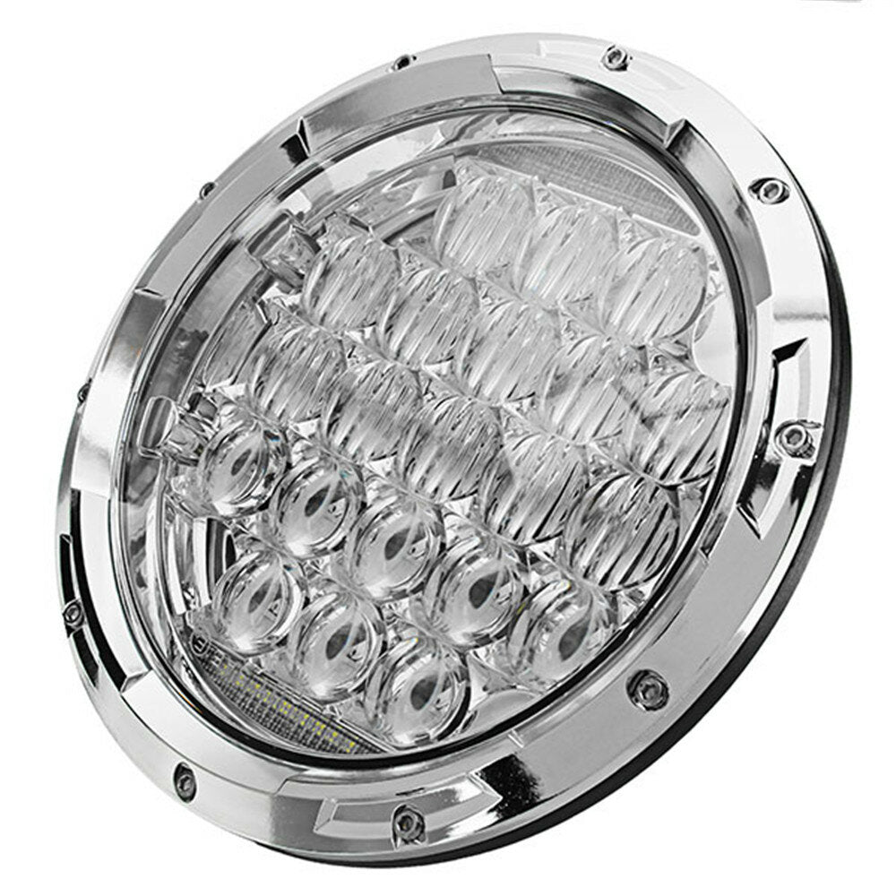 7 Inch 75W 6500K Motorcycle Stainless LED Headlights 5D Lens High/Low Beam Waterproof IP67