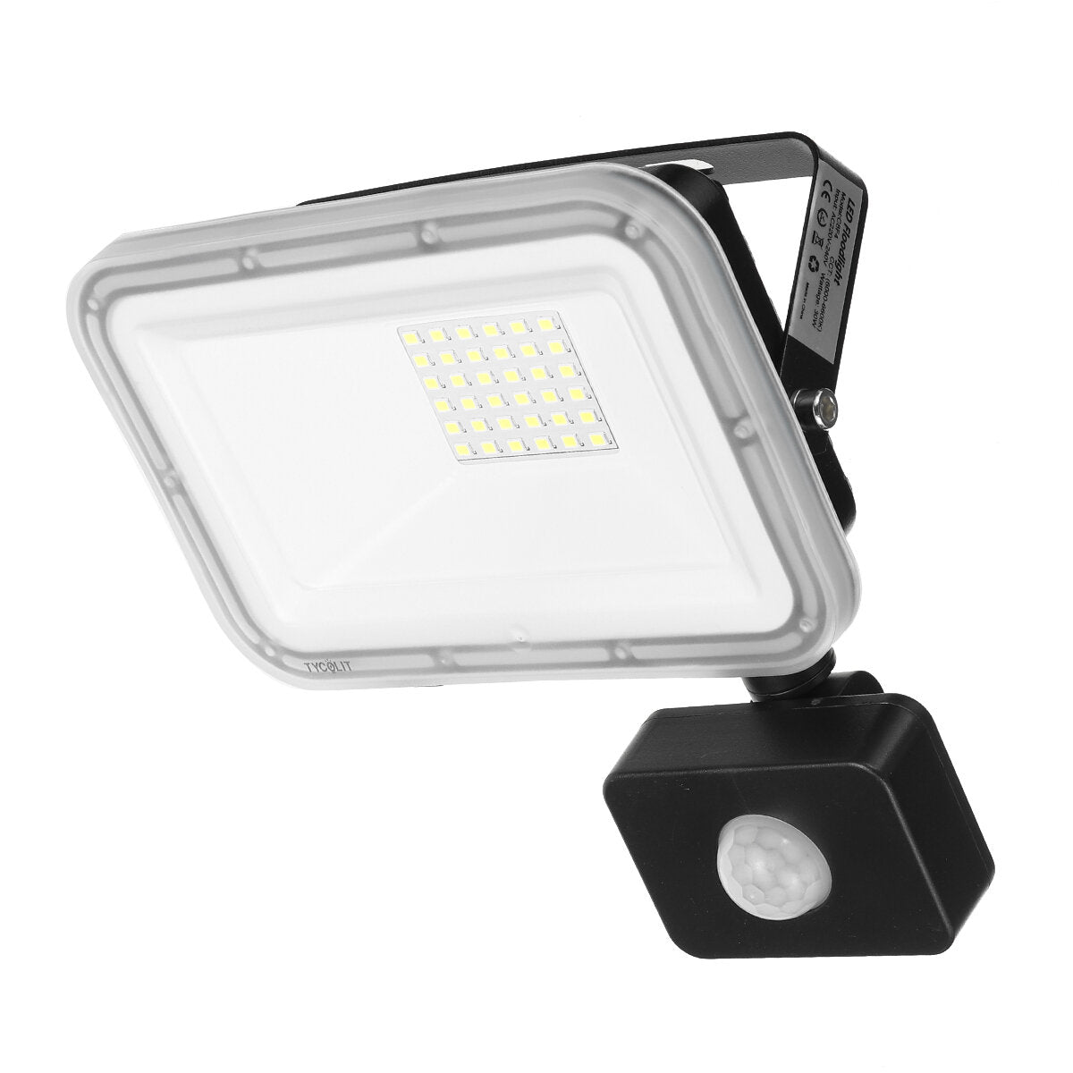 LED Floodlight PIR Sensor Motion 10~100W Outdoor Garden Security Flood Light IP65