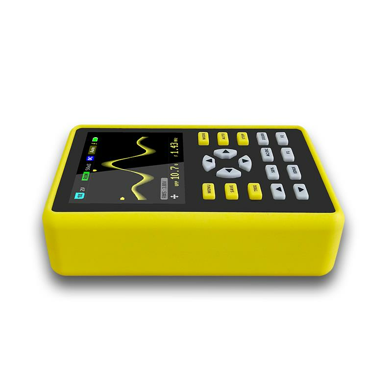 Digital 2.4'' TFT Oscilloscope: 500MS/s Sampling, 100MHz Bandwidth, Waveform Storage & 3000mAh Battery