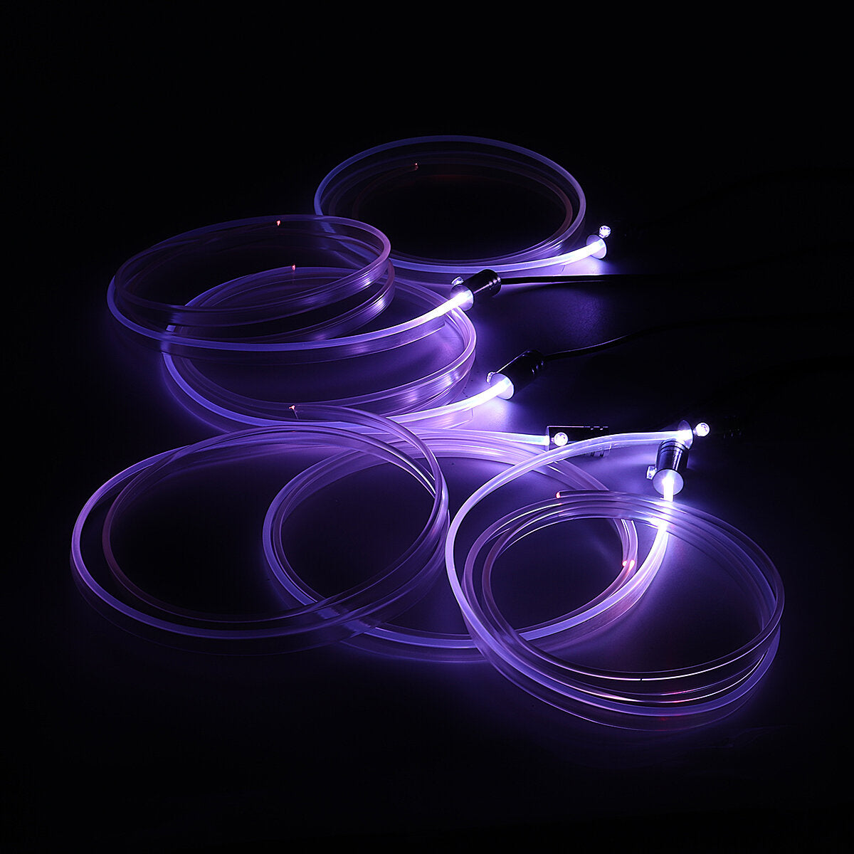 Full Car 8m Ambient Fiber Optic Atmosphere Light Interior Light Wireless
