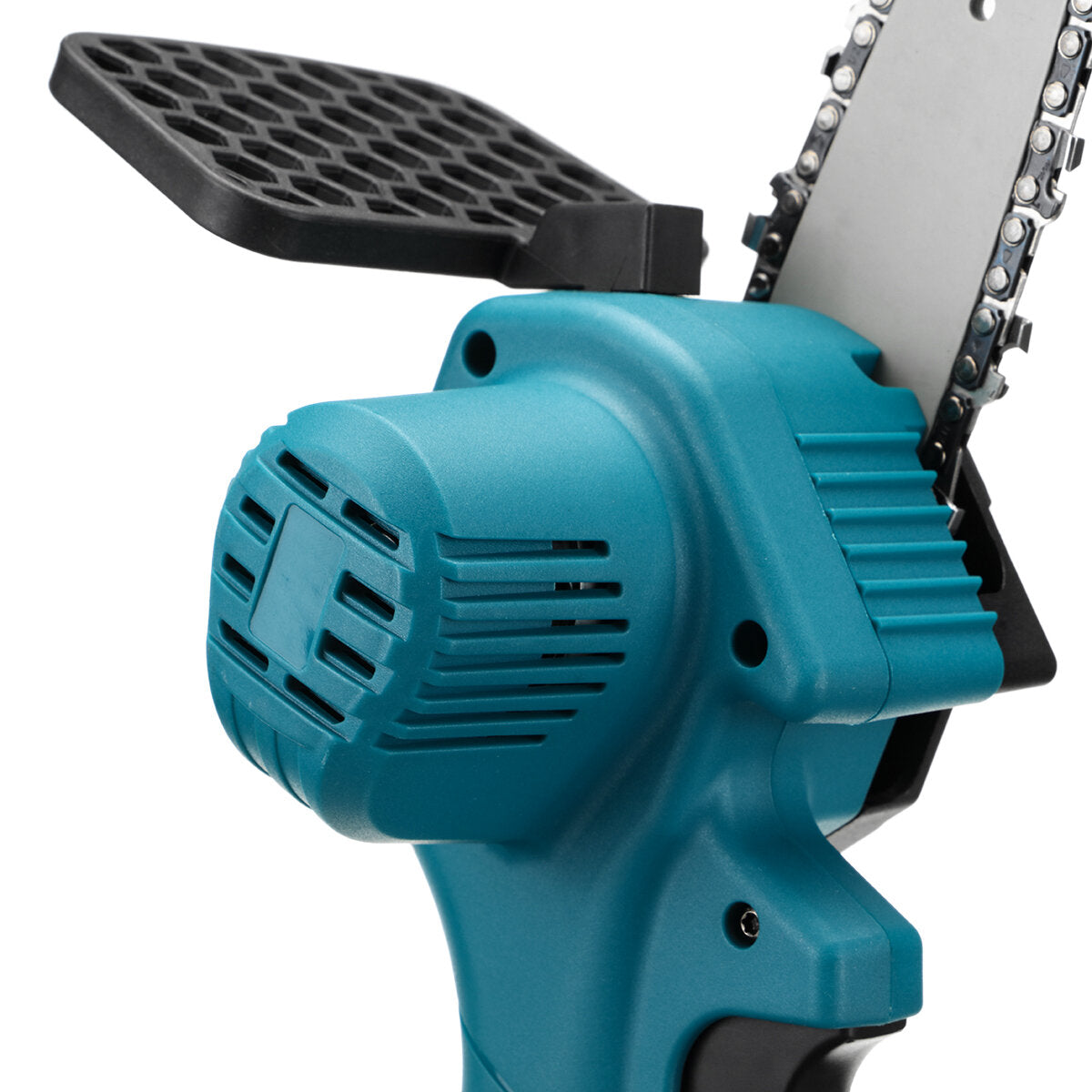 550W 48VF 4" Mini Cordless One-Hand Electric Chain Saw Woodworking Wood Cutter