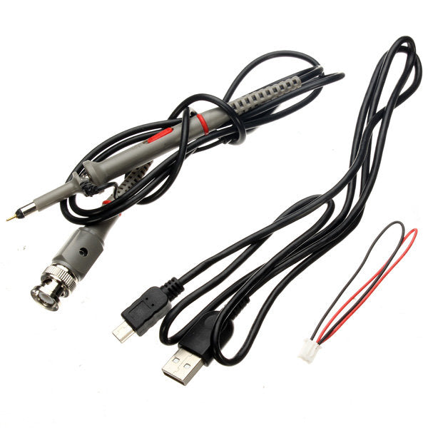 Original DIY Oscilloscope Kit With Digital Storage Frequency Meter ATmega64 AVR Microcontrol