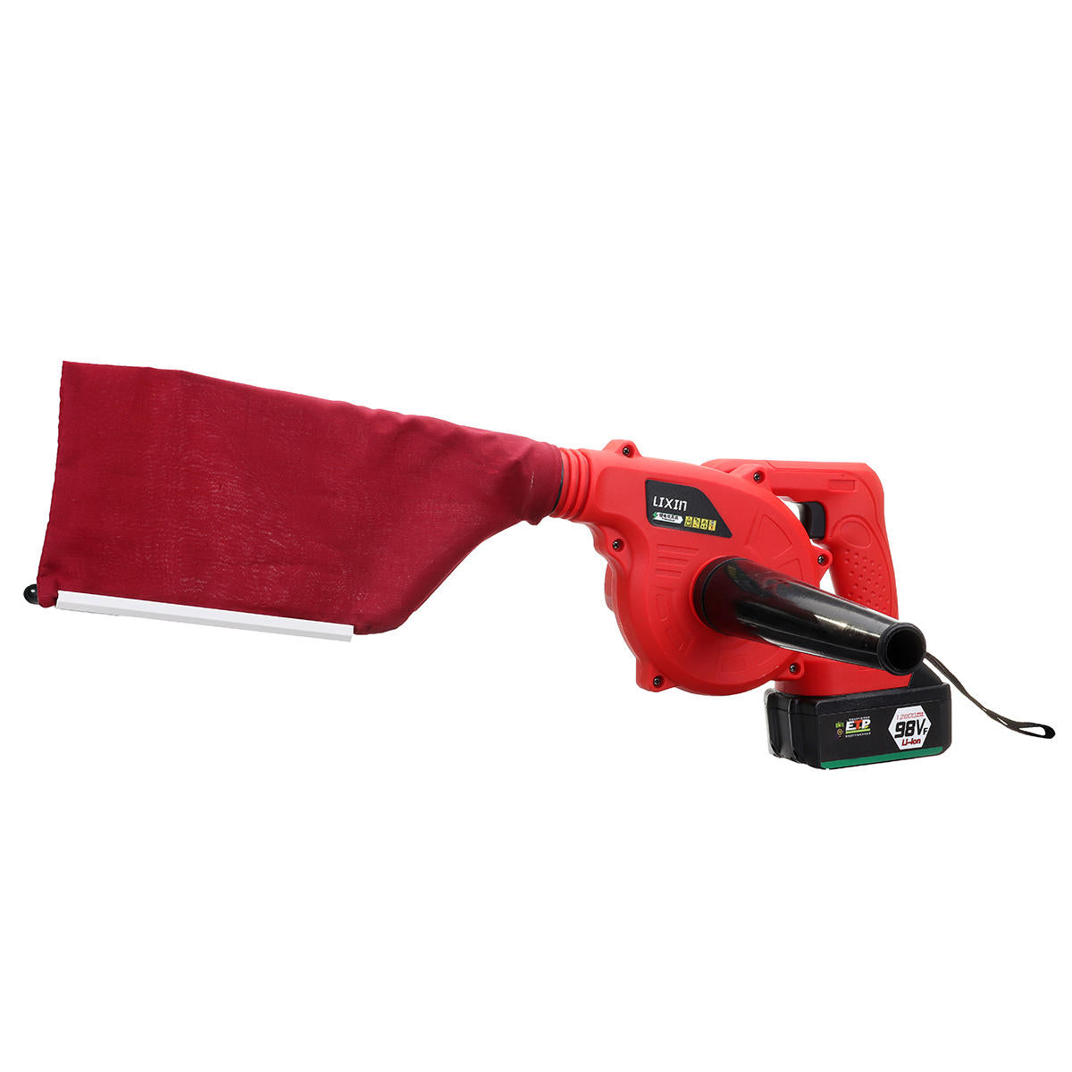 220V 12800mAh Lithium Battery Multifunctional Air Blower Dual-use Suction Blower Electric Dust Removal Air Blower Cleaner