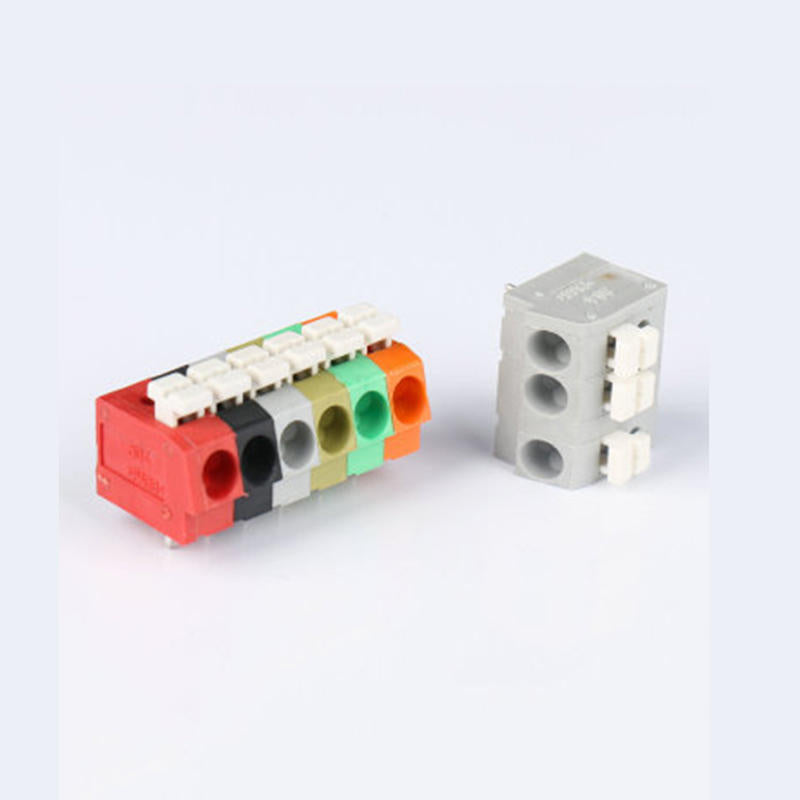 10PCS 7 Pin Plug-in Brass Wire Connector Terminals LED Flame Retardant Terminal Block Connector