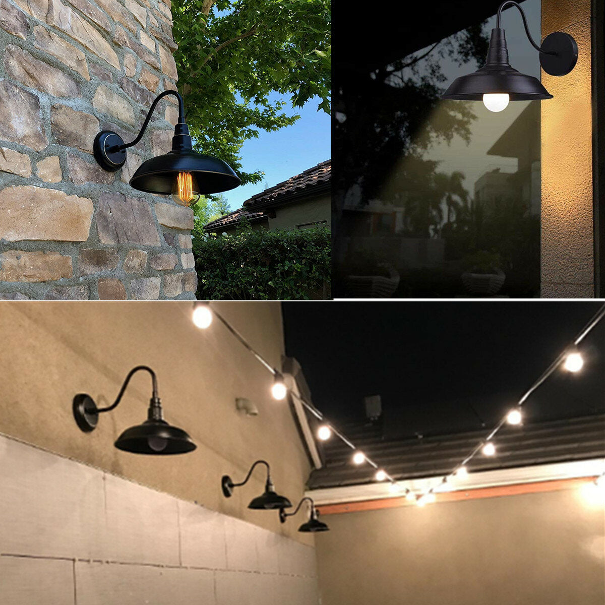 Retro Vintage Wall Light American Rustic Industrial Lamp for Indoor Home Bedroom Hallway AC220V