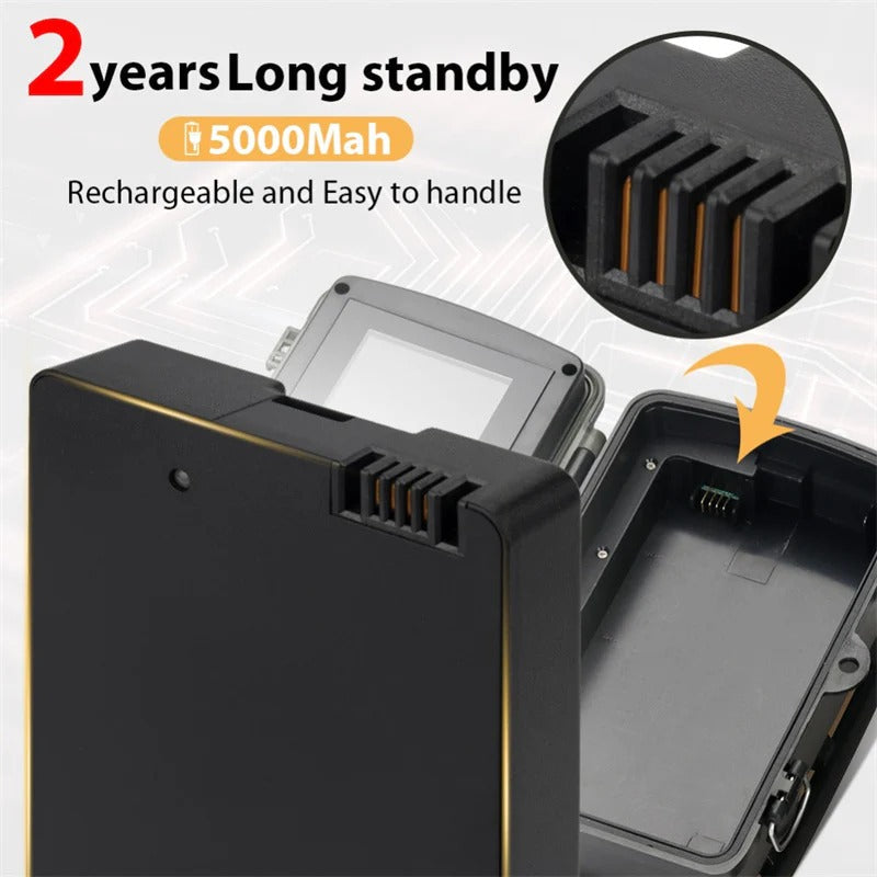 Hunting Camera with 5000Mah Lithium Battery 16MP 64GB Trail Camera IP65 Waterproof 0.3s 940nm Wild Camera Type-C Charging