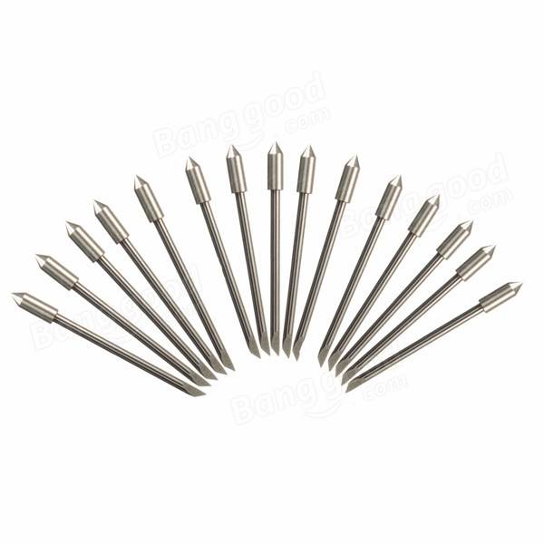 Graphtec Blade Holder with 15pcs 45 Degree Vinyl Cutter Plotter Cutting Blades