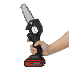 88VF 2IN1 Cordless Electric Chain Saw Pruning Shears Scissor Woodworking Tool